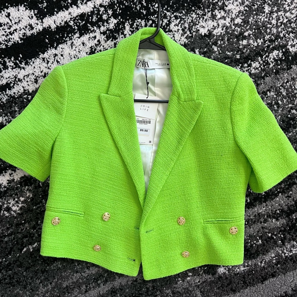 Texture blazer